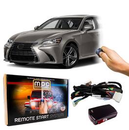 MPC - OEM Remote Activated Remote Start Kit For 2016-2017 Lexus GS200t - w/T-Harness - Black