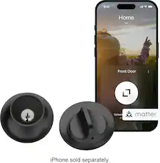 9:41
Home
Front Door
Unlock
Jul
matter
iPhone sold separately.