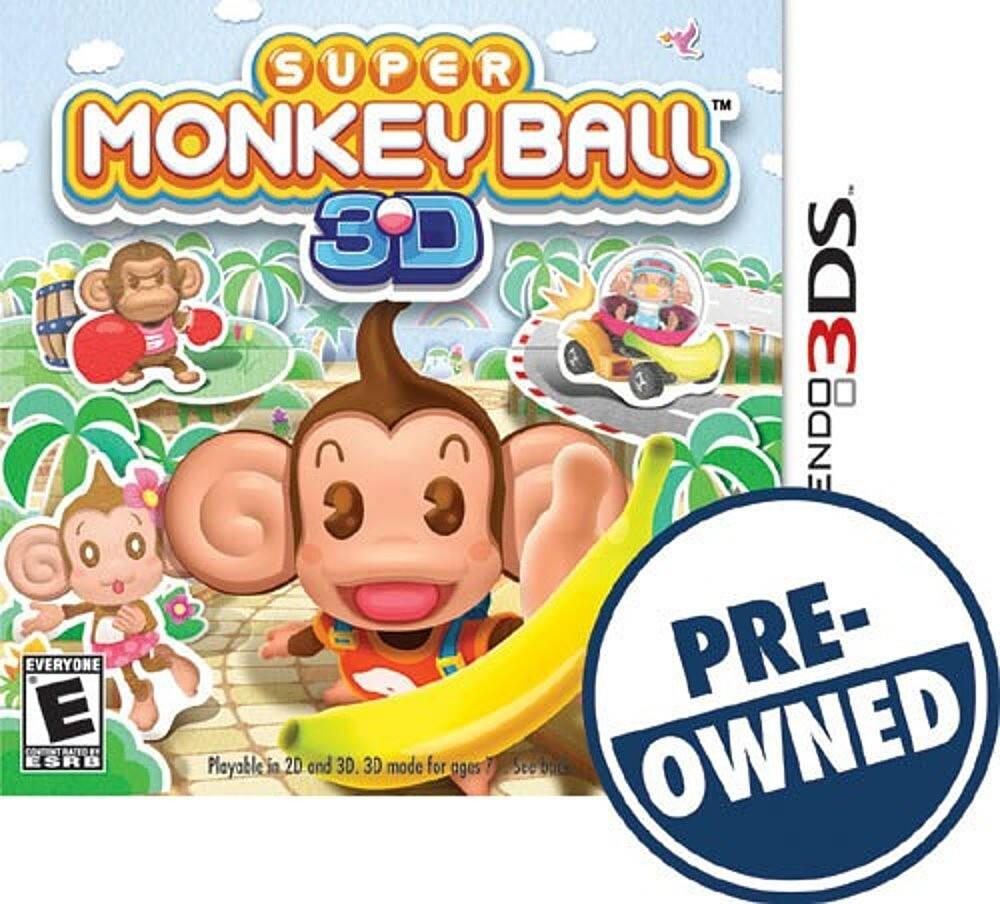 Front. SEGA - Super Monkey Ball 3D — PRE-OWNED.