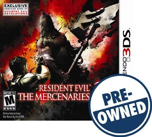 Best Buy: Resident Evil: The Mercenaries 3d — Pre-owned Nintendo 3ds