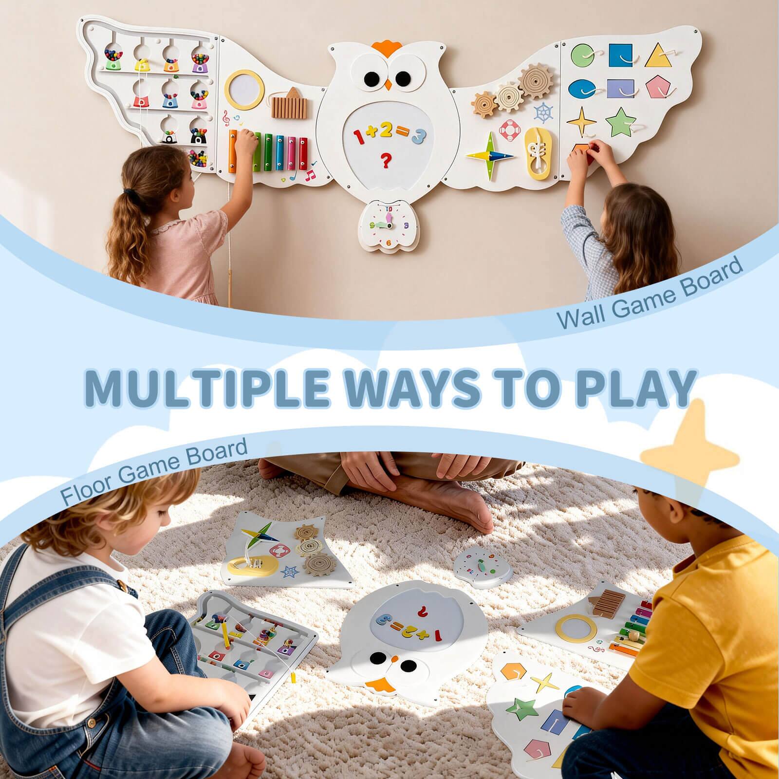 d . a 4  1+2=3 ? Board Wall Game MULTIPLE WAYS TO PLAY Board Game Floor x D 12 2 a P

1+2=3 ?

Wall Game Board

MULTIPLE WAYS TO PLAY

Floor Game Board