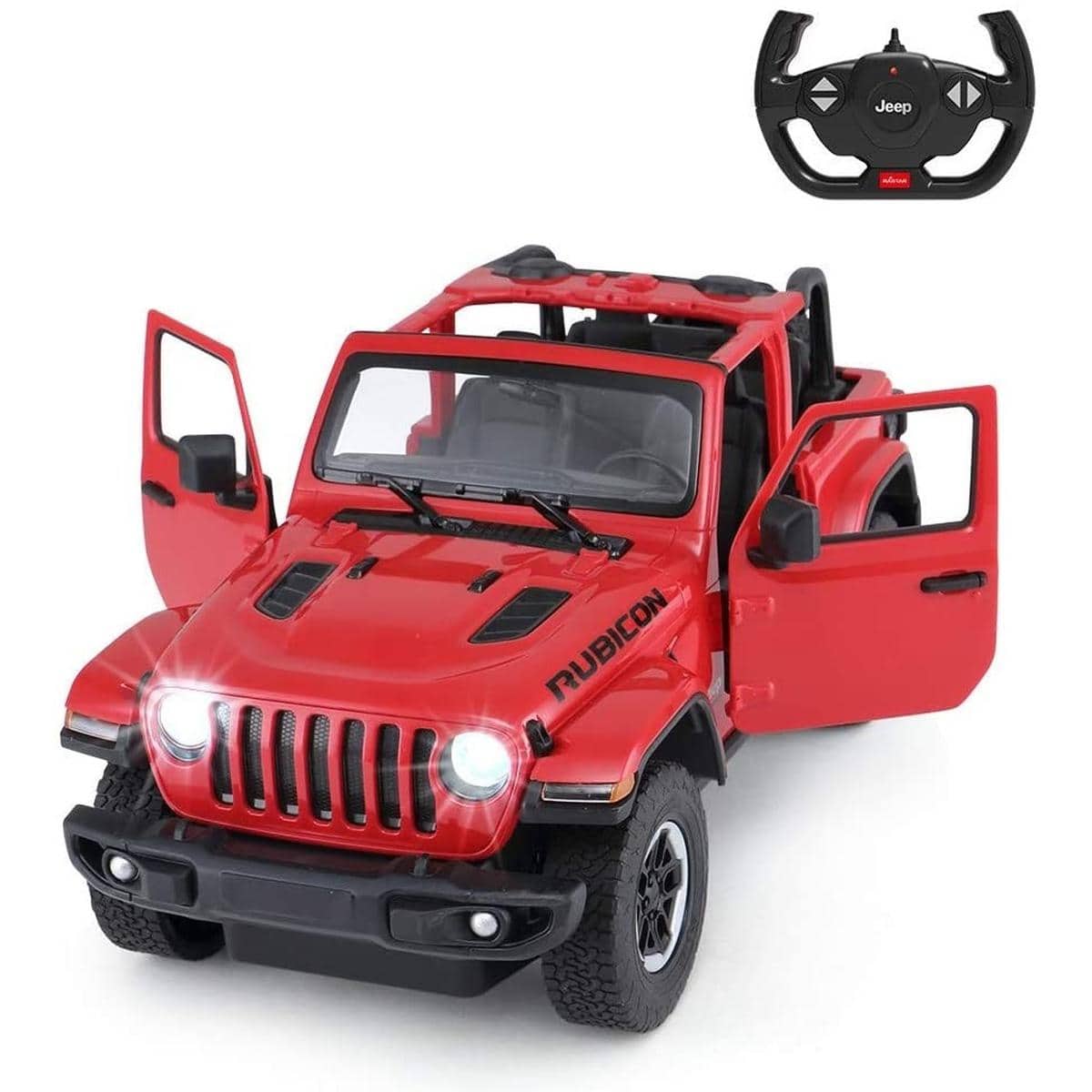 JuzToys Remote Control Car, 1:14 RC Car Jeep Wrangler JL RC Car