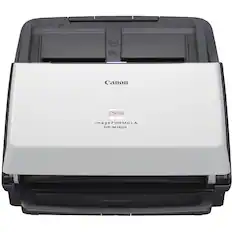 Front. Canon - imageFORMULA DR-M160II Office Document Scanner - Black, White.