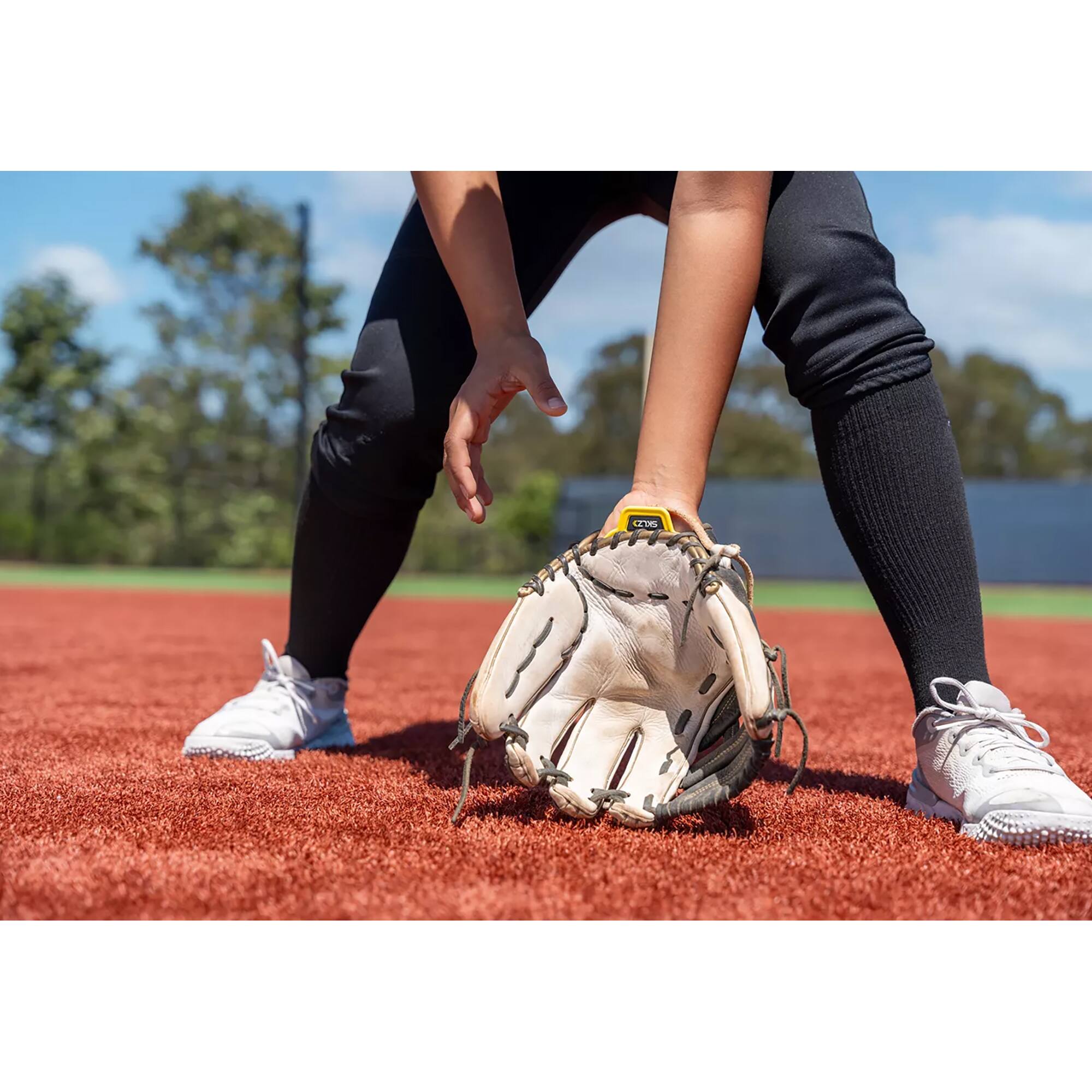 Alt View 3. SKLZ - SKLZ Adult Fielding Hands Baseball/Softball Training Aid - Black/Yellow - Black/Yellow.