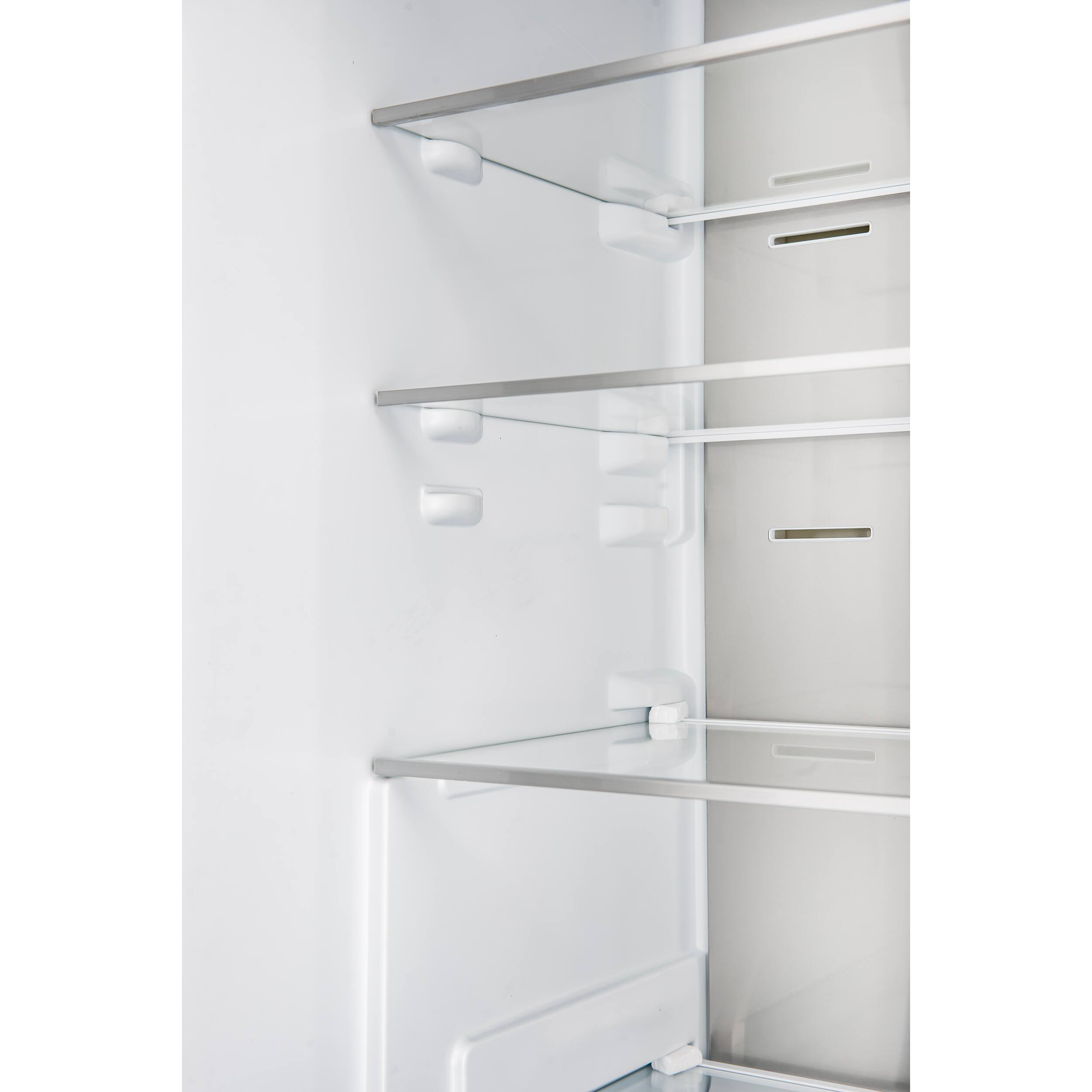 Alt View 2. Forno Appliances - Custodia 20.6 Cu. Ft. 48" Side-by-Side Refrigerator Pair with Ice Maker and Total No Frost - Stainless Steel - Stainless Steel.