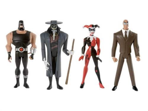 Mattel - DC Universe Justice League Action 5" Figure 4-Pack Gotham City Criminals (Clock King, Harley Quinn, Bane & Scarecrow) - Multi