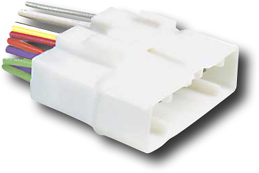 Angle View: Metra - Turbokits Aftermarket Radio Wire Harness Adapter for Select Honda/Isuzu Vehicles - White