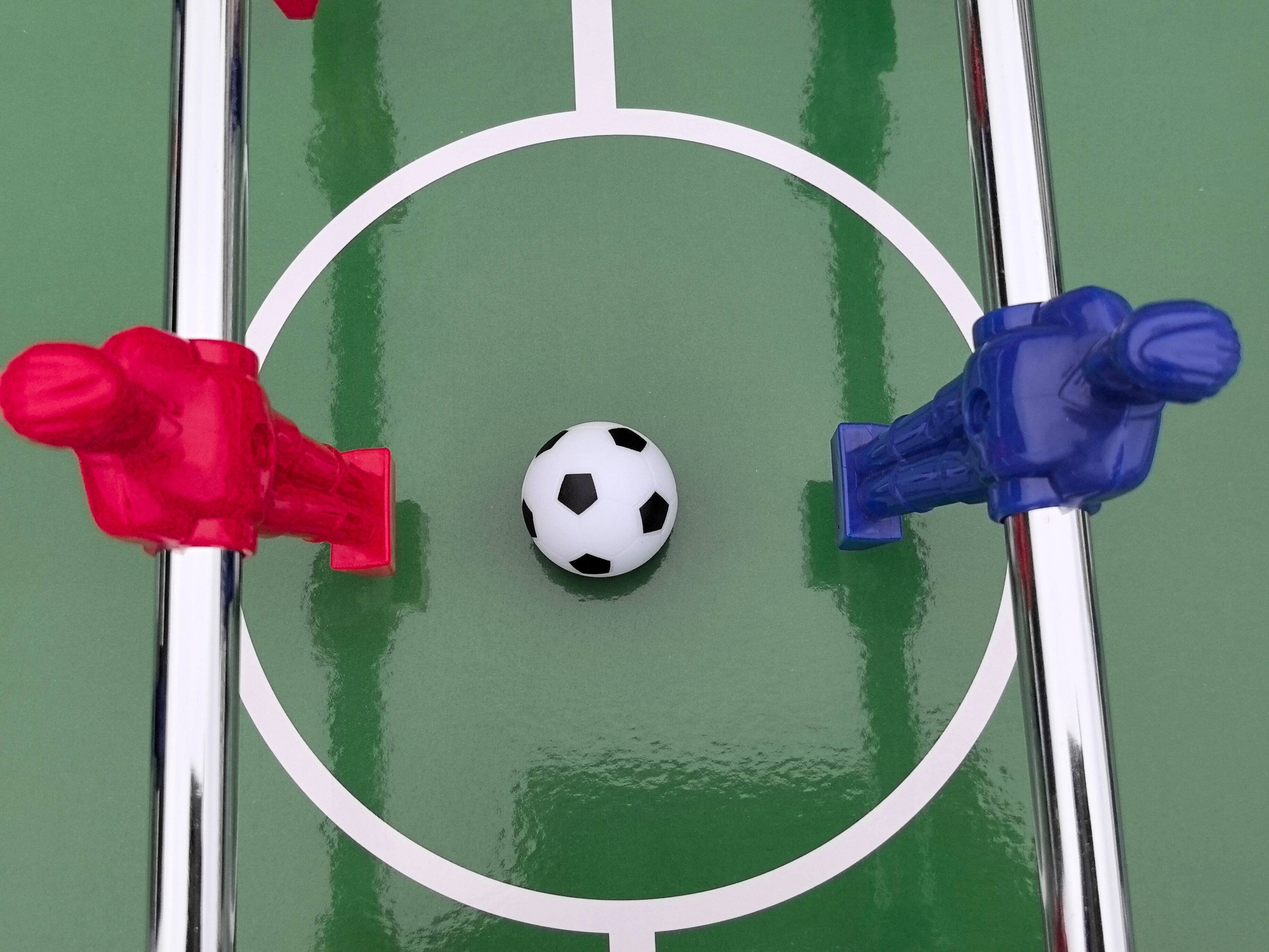 Alt View 5. ELEMENT ACE - 4ft Foosball Table for Family Game Room - Durable Construction & Easy Assembly - Wood.