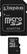 Front. Kingston - 8GB microSDHC Memory Card - Black.