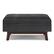 Alt View Zoom 11. Simpli Home - Owen Small Rectangular Storage Ottoman - Distressed Black.