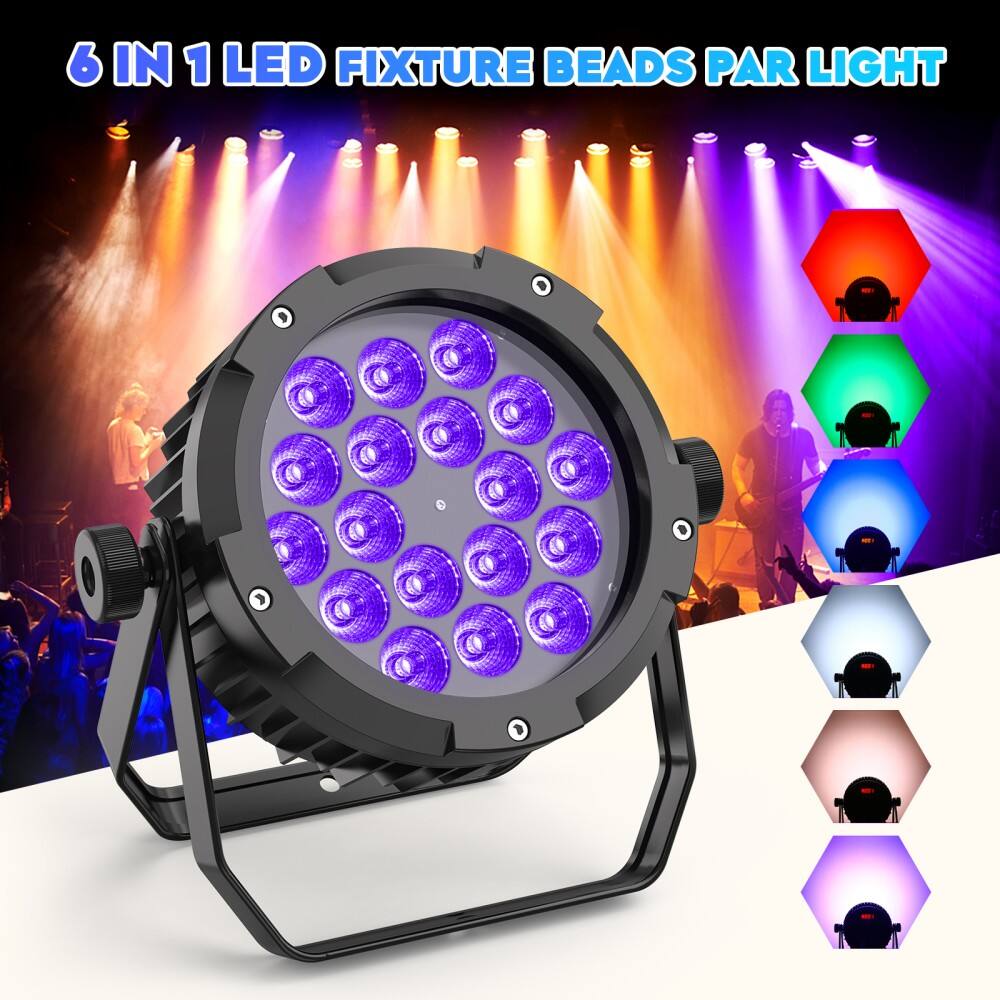 6 IN 1 LED FIXTURE BEADS PAR LIGHT