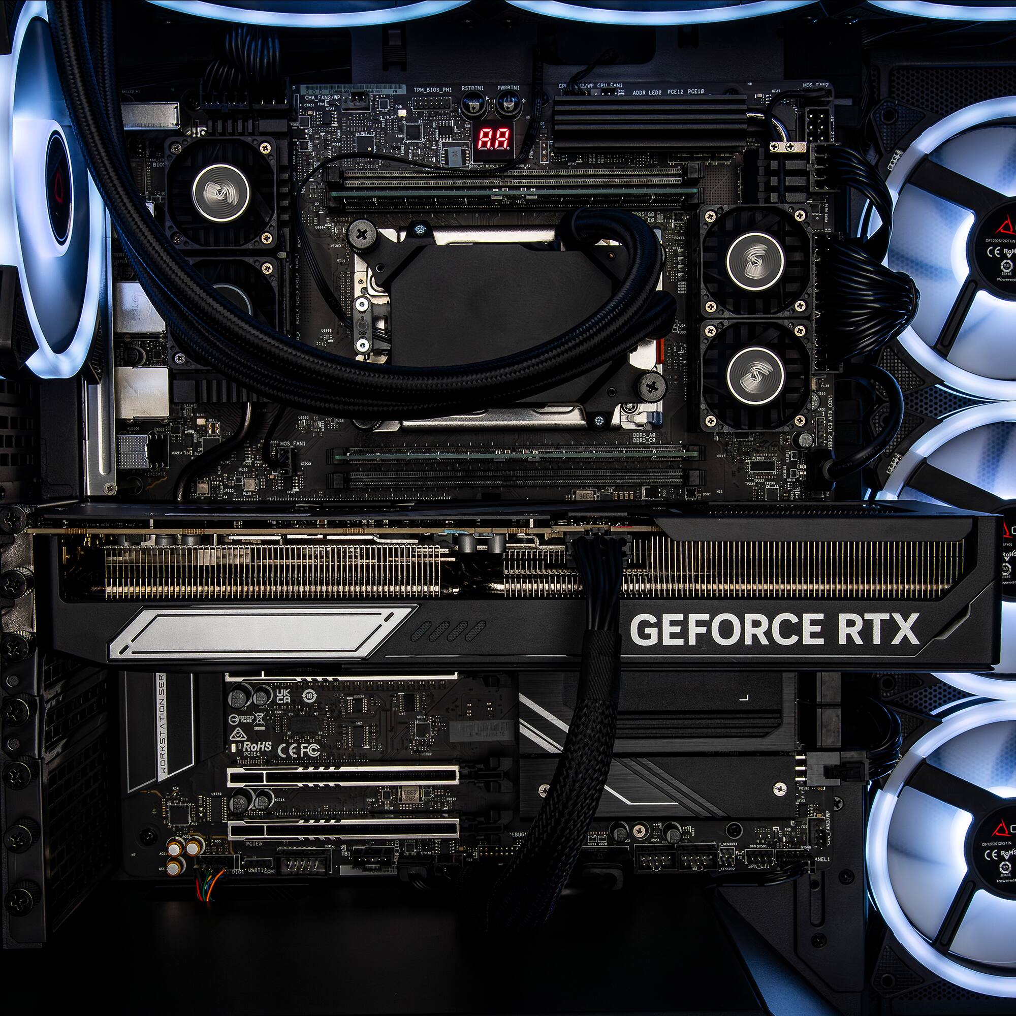 CLX Horus Creator Workstation AMD Threadripper 7960X 32GB DDR5 ECC