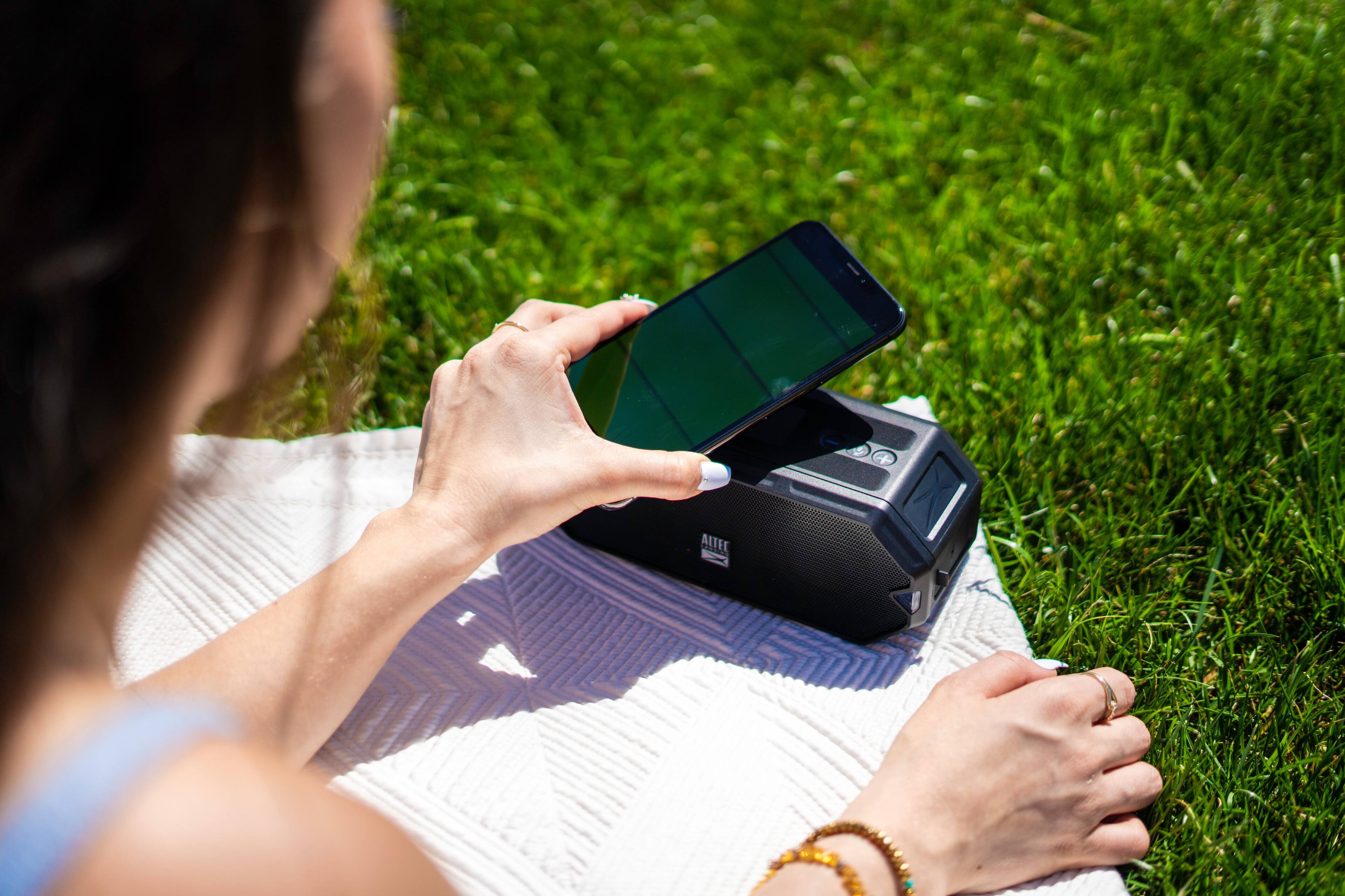 Alt View 13. Altec Lansing - HydraBlast Everything Proof Speaker - Black.