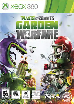 Front. Electronic Arts - Plants vs. Zombies: Garden Warfare. - E10+ (Everyone 10+),RP (Rating Pending)