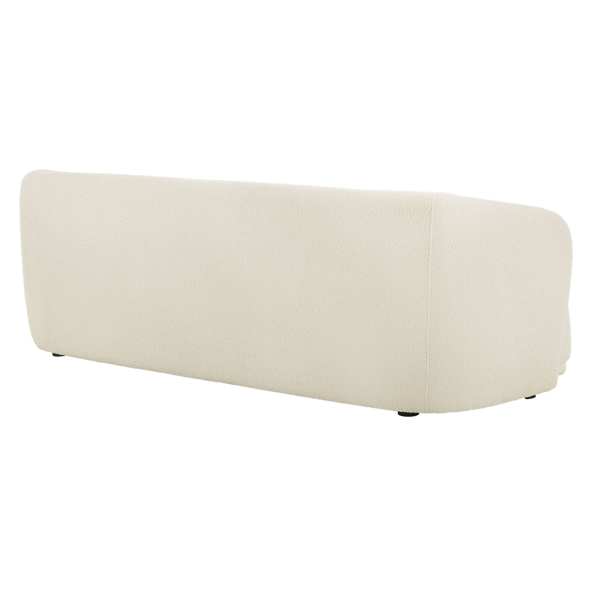 Alt View 1. Modway - Monica 88 Inch Boucle Fabric Sofa by Modway - Cream.