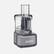 Alt View 2. Cuisinart - Refurbished Elemental 8 Cup Food Processor - Gun Metal.