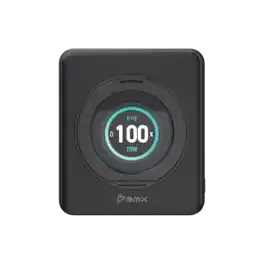 BMX - SolidSafe™ Duo 5,000mAh Semi-Solid-State Magnetic Power Bank for iPhone Duo - Black