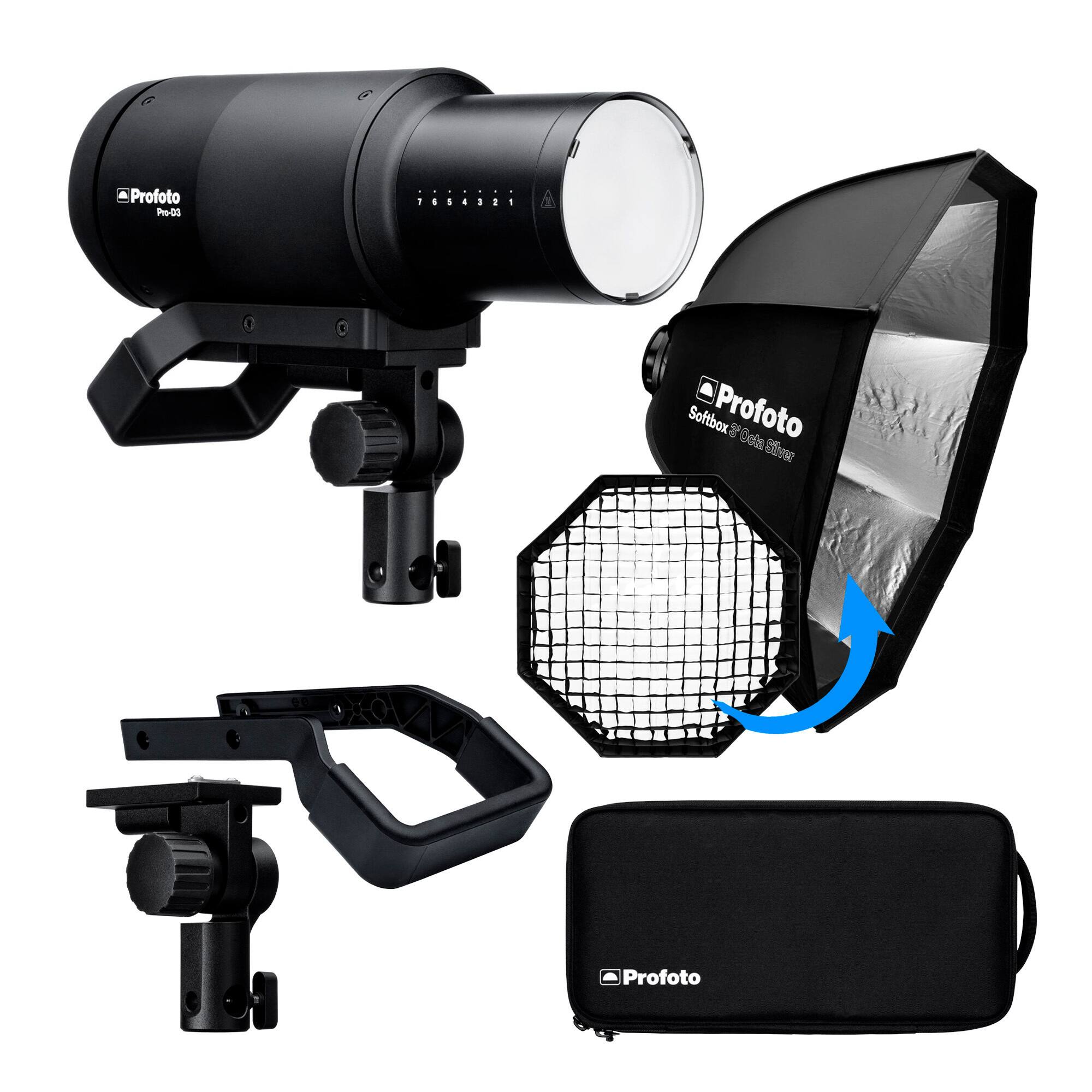 Profoto - Pro D3 750W Industrial Grade Monolight Bundle