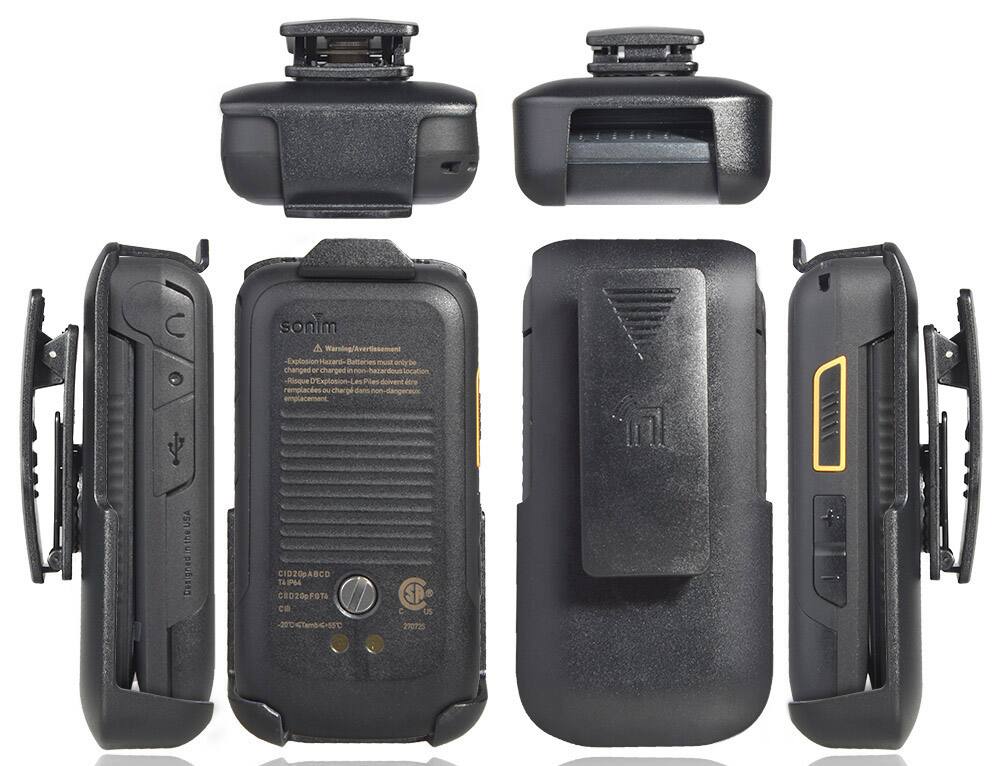 sonim  
A Warning - Explosion Hazard - Batteries changed or charged in hazardous location  
Risque d'Explosion - Piles doivent être remplacées & chargées dans un endroit non dangereux  

USA Designed in the USA  

CID20pABCD T4 1P64 CRD20pFOTA CHI 20C  
STamb<<+55C  
US 270725