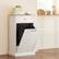 Front. Homcom - Kitchen Tilt Out Trash Bin Cabinet Free Standing Recycling Cabinet Trash Can Holder With Drawer - White.
