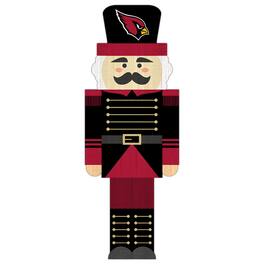 Fan Creations - Arizona Cardinals 31'' Nutcracker Leaner - Multicolor