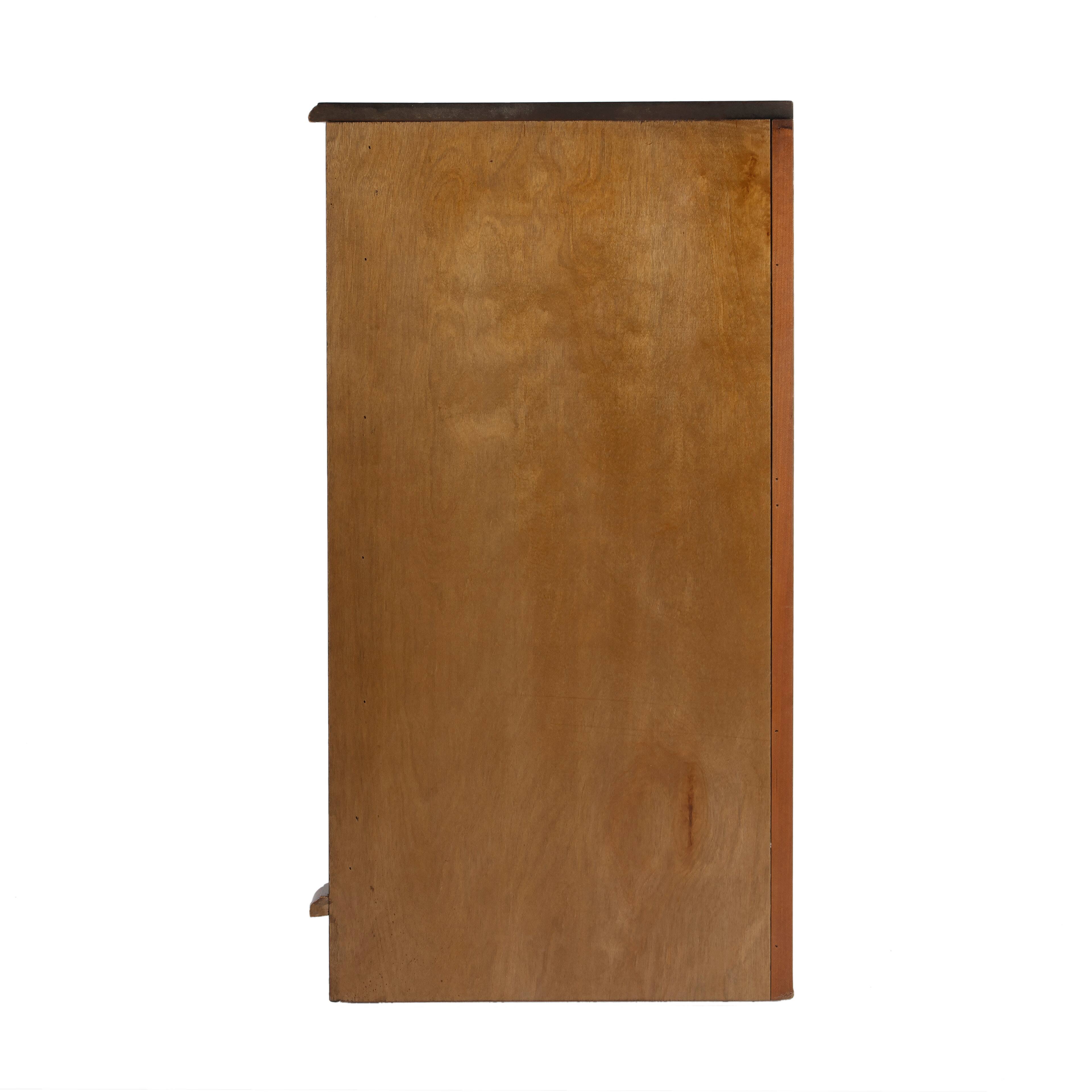 Alt View 5. Butler Specialty - Durham 22.75 in. W Triangular Wood 1 Door Corner Cabinet - Medium Brown.