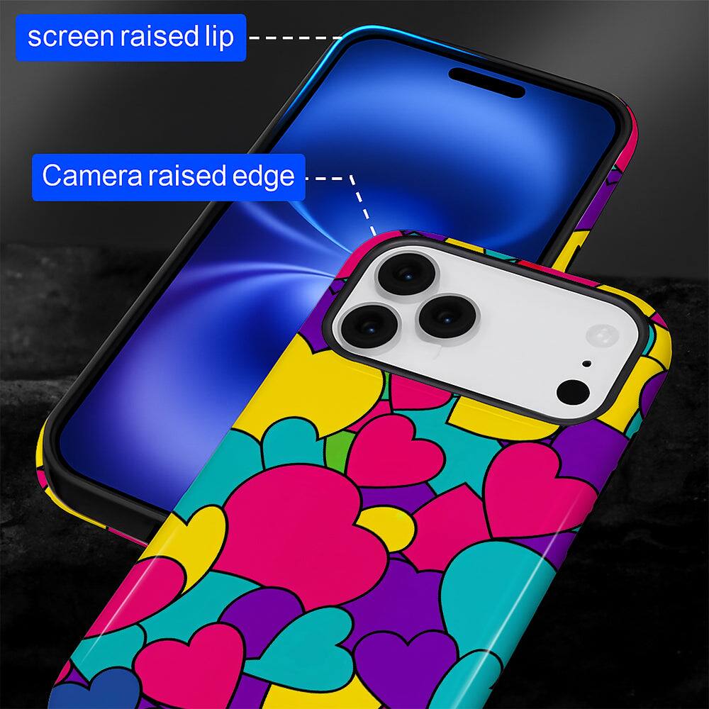 screen raised lip  
Camera raised edge