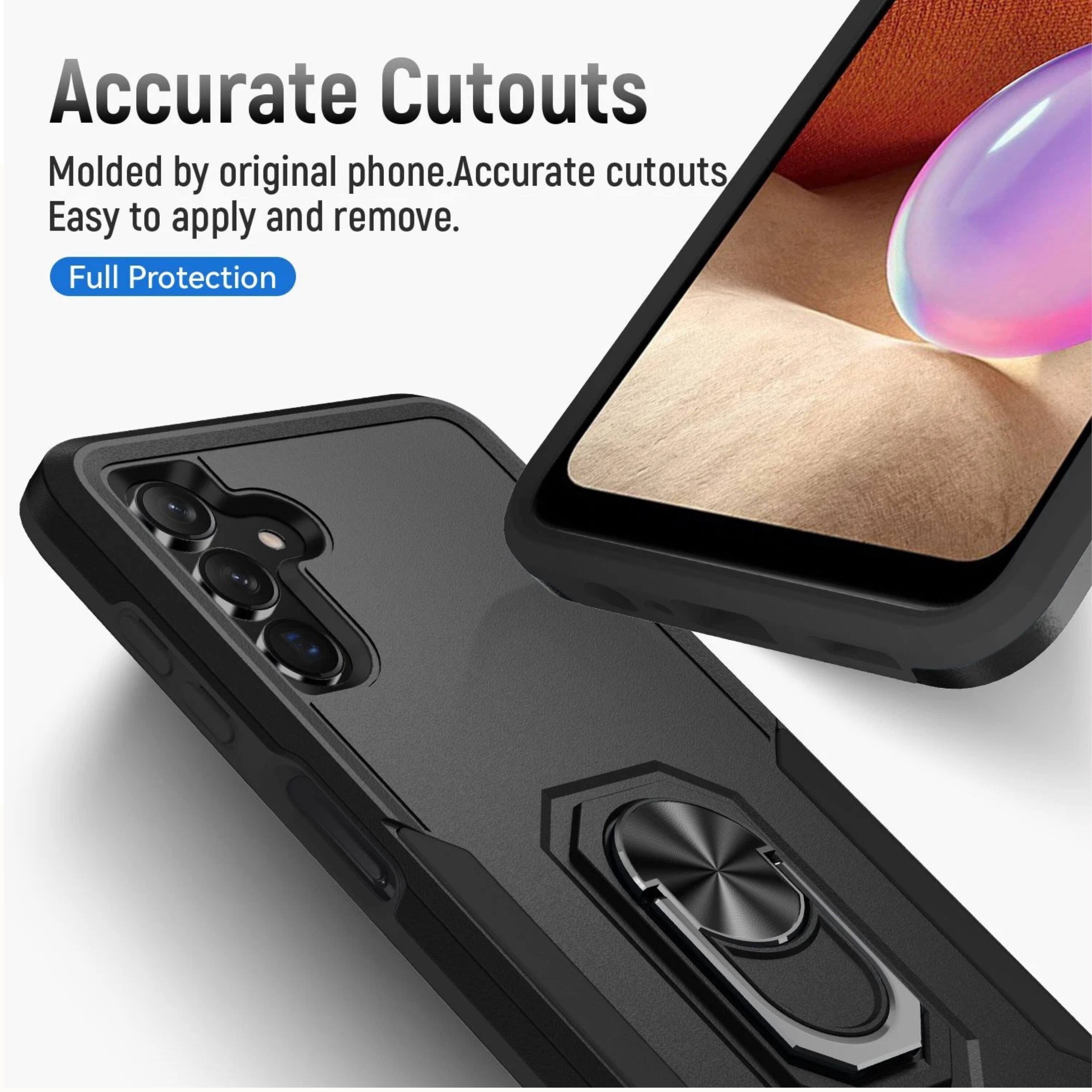 Accurate Cutouts  
Molded by original phone. Accurate cutouts  
Easy to apply and remove.  
Full Protection