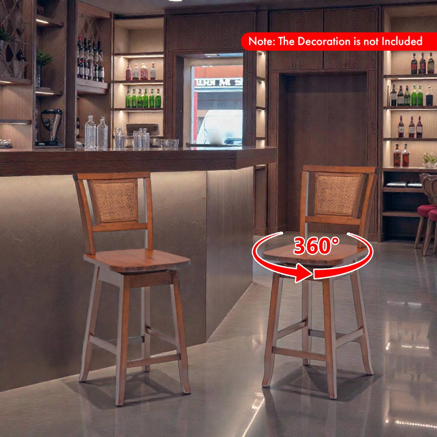 Note: The Decoration is not Included

360°