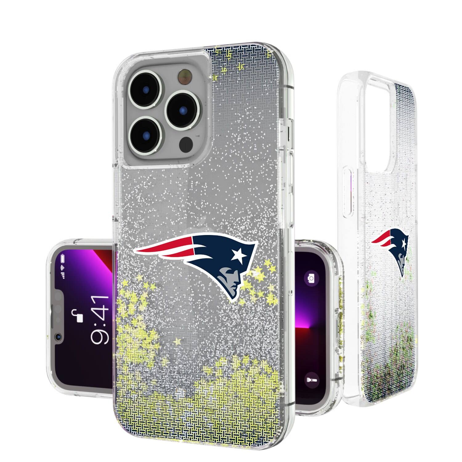 Keyscaper - NFL - New England Patriots - Linen Logo iPhone Glitter Case - 15 Pro - Multicolor price history on PriceWatchPro