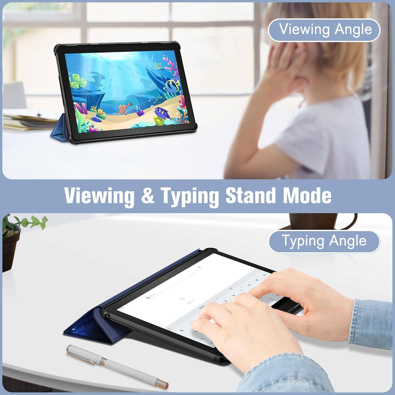 Fintie Slim Case for All New Fire HD 10 & Fire HD 10 Plus (13th, 2023 ...