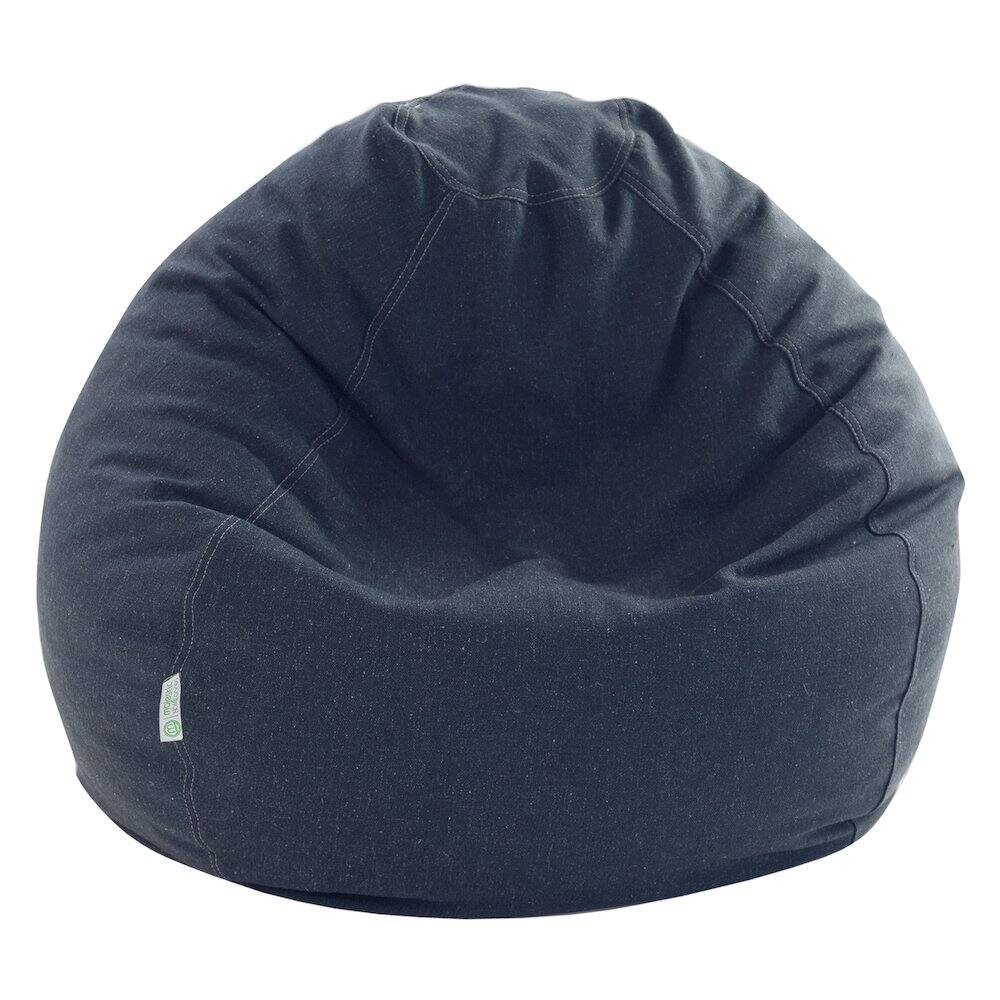Front. Majestic Home - Small Bean Bag Wales Navy - Blue.