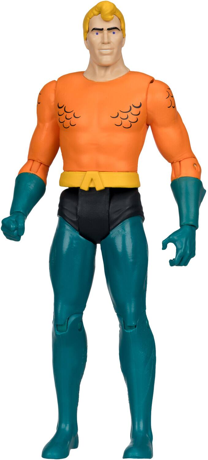 Alt View 2. McFarlane Toys - McFarlane Toys - Super Friends - DC Retro - Aquaman 6" Action Figure   - COLLECTIBLES - Multicolor.