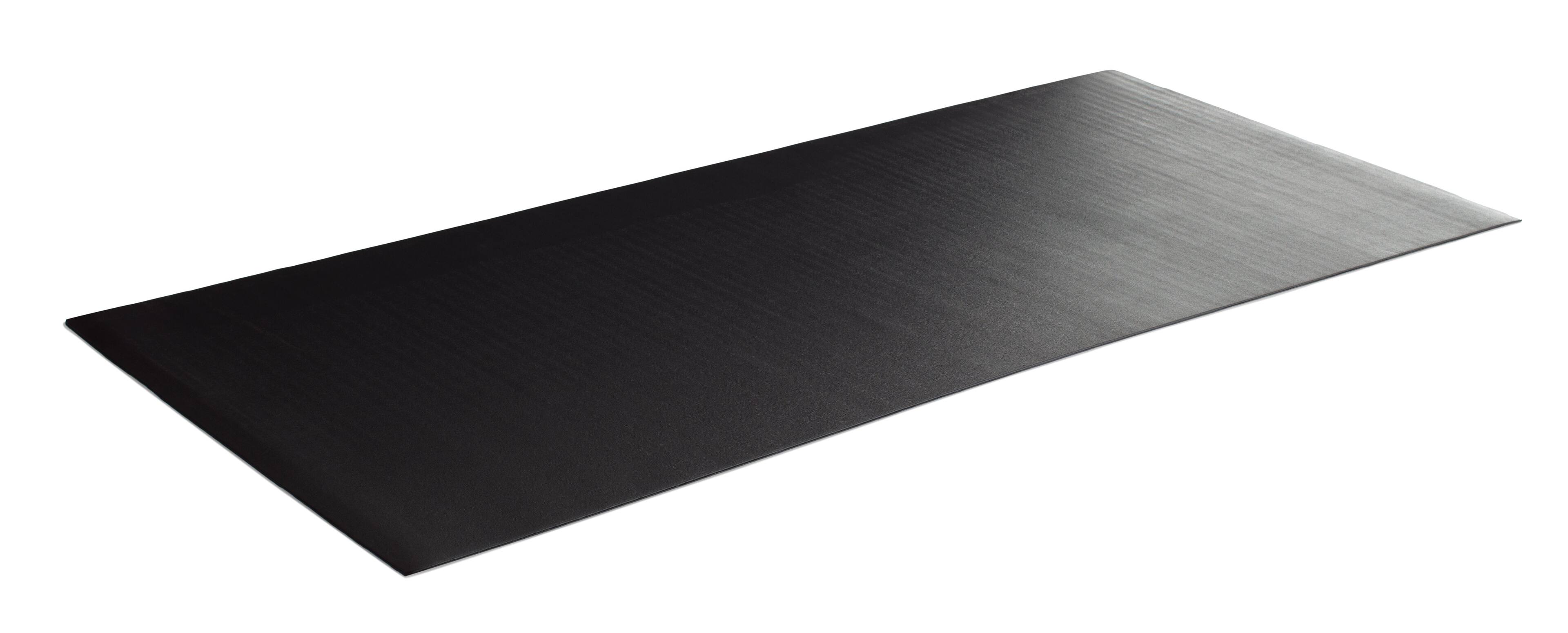 Angle. NordicTrack - 36" x 72" Equipment Mat - Black.
