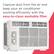 Capture dust from the air and keep your air conditioner working efficiently with the easy-to-clean washable filter.
FRIGIDAIRE
TEMPERATURE
Cool
Low
High
MODE
Low Fan
High Fan