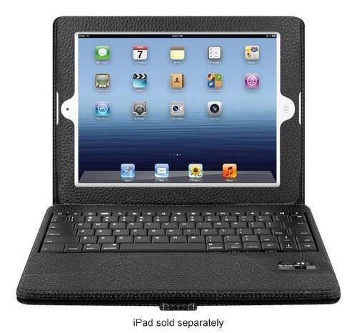 Front Standard. Aluratek - Portfolio Keyboard Case for Apple® iPad®, iPad 2, iPad 3rd Generation and iPad with Retina.