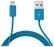 Front Standard. MOTA - 6' Lightning USB Cable - Blue.