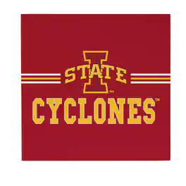 Evergreen Enterprises - Iowa State Cyclones 12" x 12" Wood Wall Sign - Multicolor