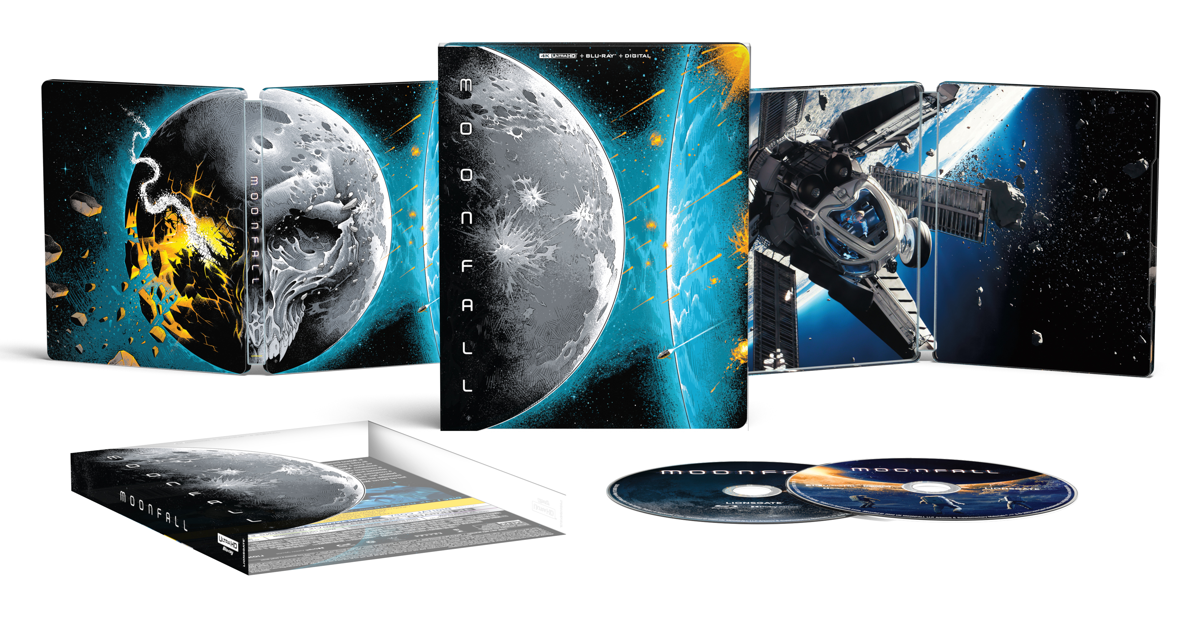 Moonfall [SteelBook] [Includes Digital Copy] [4K Ultra HD Blu-ray/Blu-ray]  [Only @ Best Buy] [2022] - Best Buy