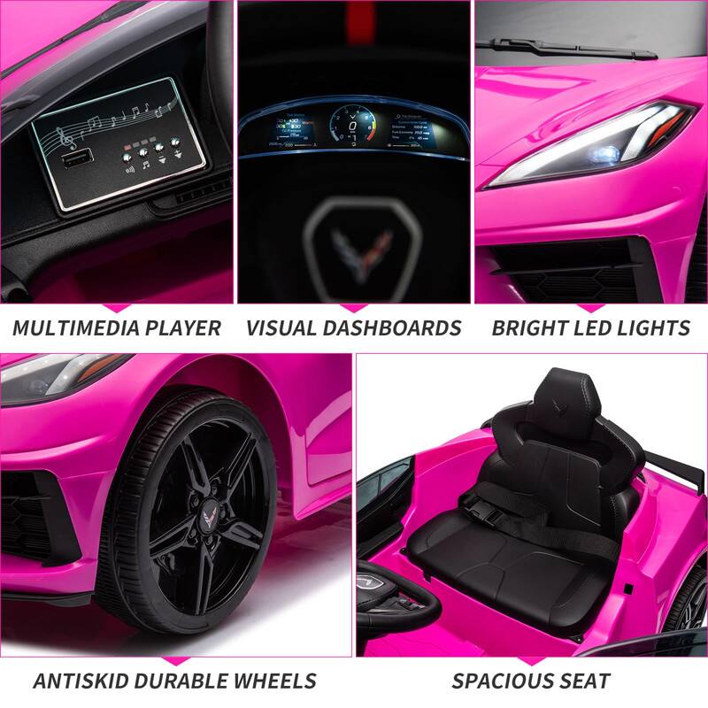 - MULTIMEDIA PLAYER
- VISUAL DASHBOARDS
- BRIGHT LED LIGHTS
- ANTISKID DURABLE WHEELS
- SPACIOUS SEAT