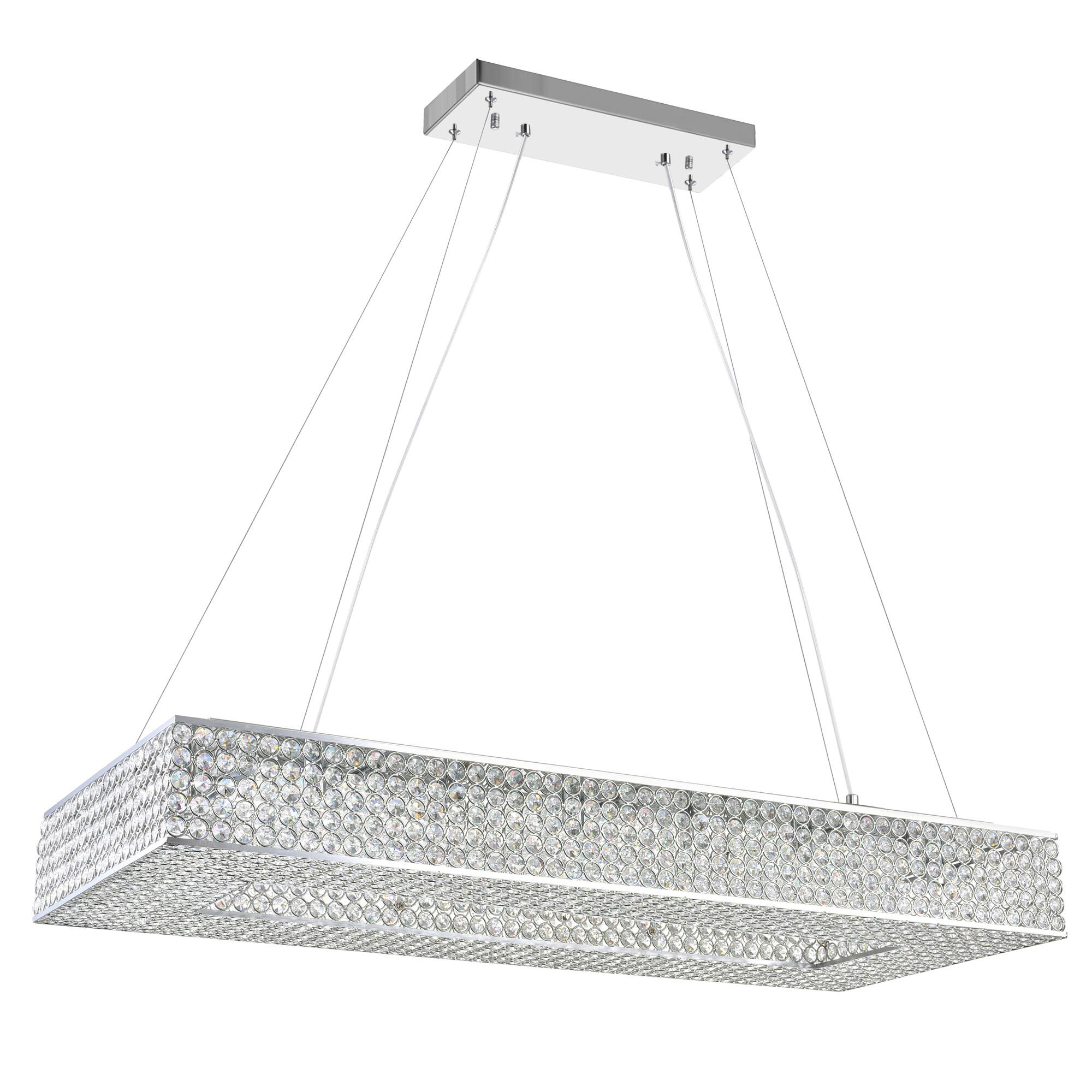 Front. CWI Lighting - Dannie 16 Light Chandelier With Chrome Finish - Chrome.