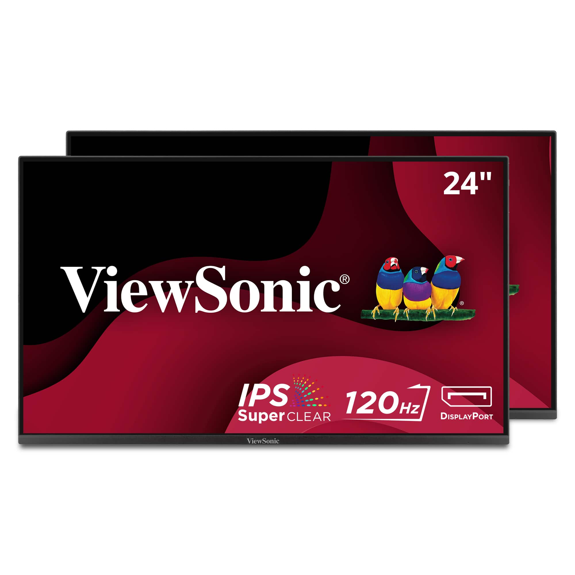 24"
ViewSonic
IPS Super CLEAR
120 Hz
DisplayPort