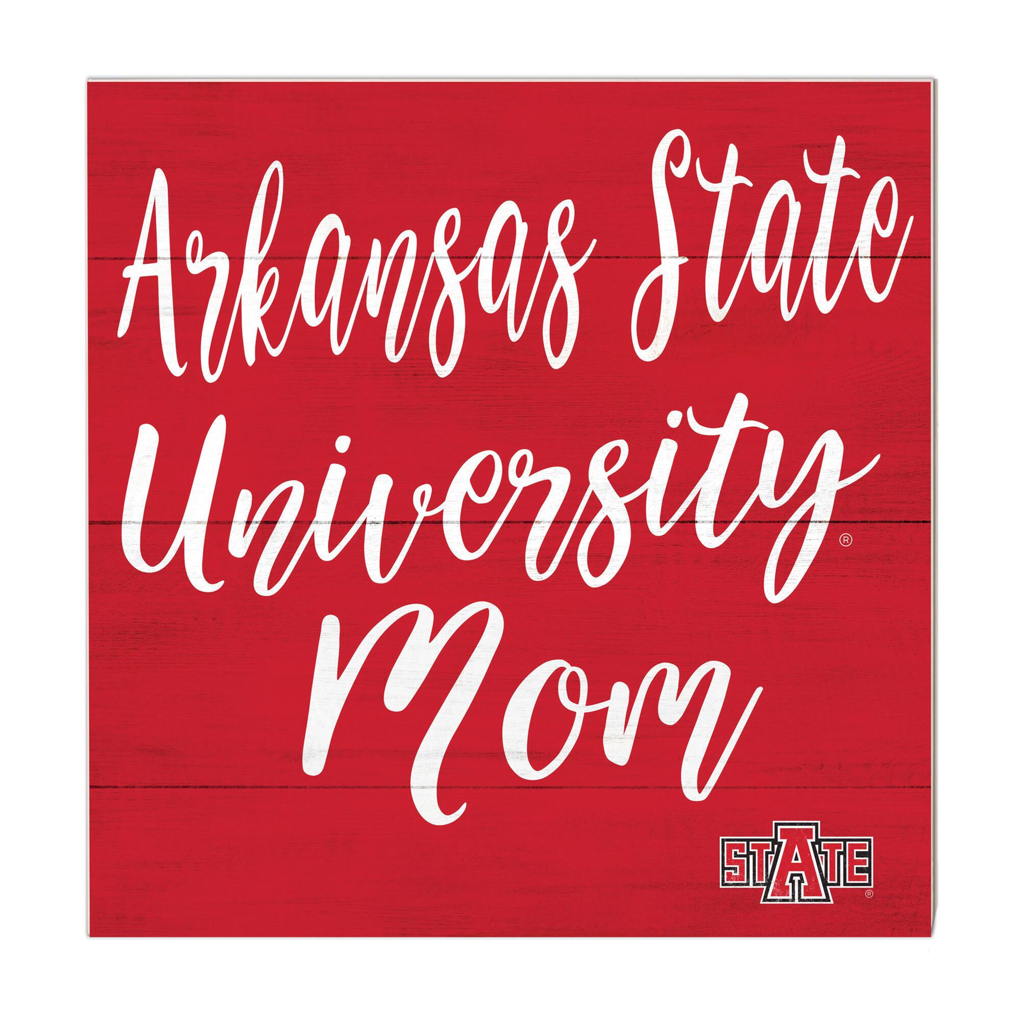 Arkansas State Red Wolves 10'' x 10'' Mom Plaque