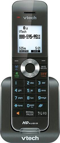 Front Standard. VTech - DECT 6.0 Cordless Expansion Handset for Select VTech Expandable Phone Systems.