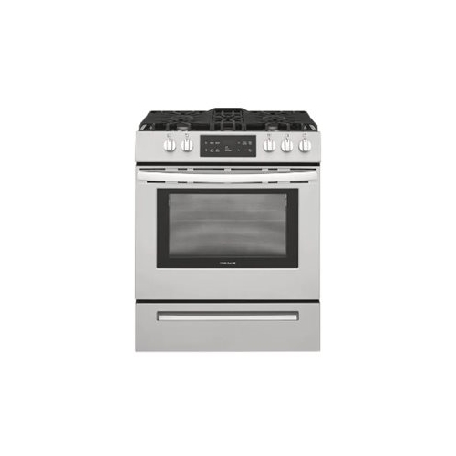 UPC 012505512469 product image for Frigidaire - 5.0 Cu. Ft. Self-Cleaning Slide-In Gas Range - Stainless steel | upcitemdb.com
