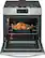 Alt View 12. Frigidaire - 5.0 Cu. Ft. Freestanding Gas Range with Self-Cleaning - Stainless Steel.