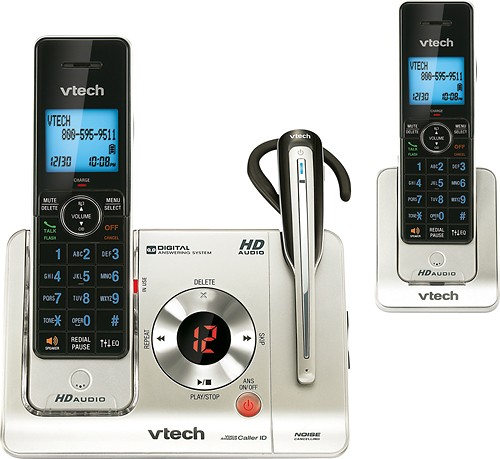  VTech - DECT 6.0 Expandable Cordless Phone System with Digital Answering System