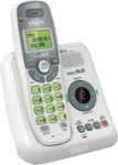 Angle. VTech - CS6124 DECT 6.0 Cordless Phone With Digital Answering System, 1 Handset - White/Gray.
