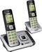 VTech - CS6729-2 DECT 6.0 Expandable Cordless Phone System with Digital Answering System - Silver/Black-Angle_Standard