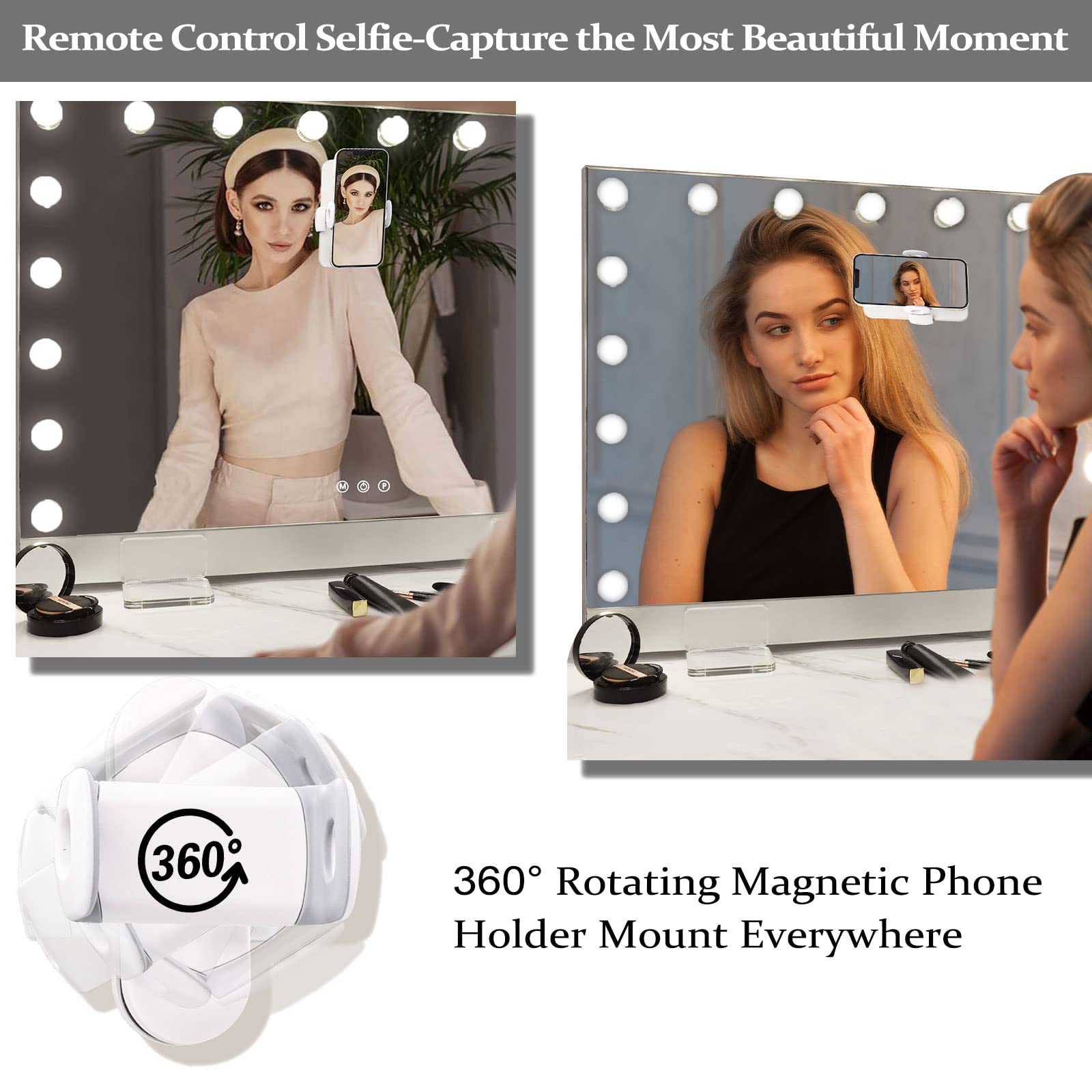 Remote Control Selfie-Capture the Most Beautiful Moment

360° Rotating Magnetic Phone Holder Mount Everywhere